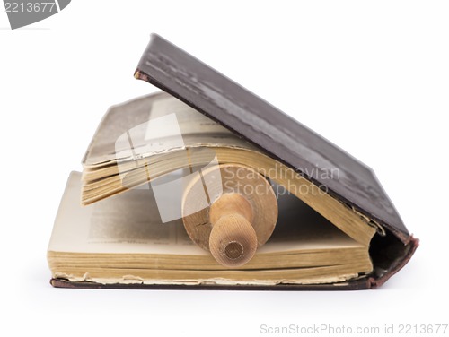 Image of recipe-book and rolling pin