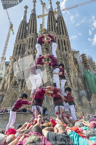 Image of Castellers Barcelona  2013