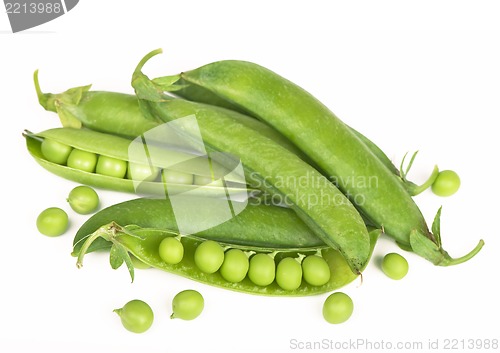 Image of Green peas in stryuchka