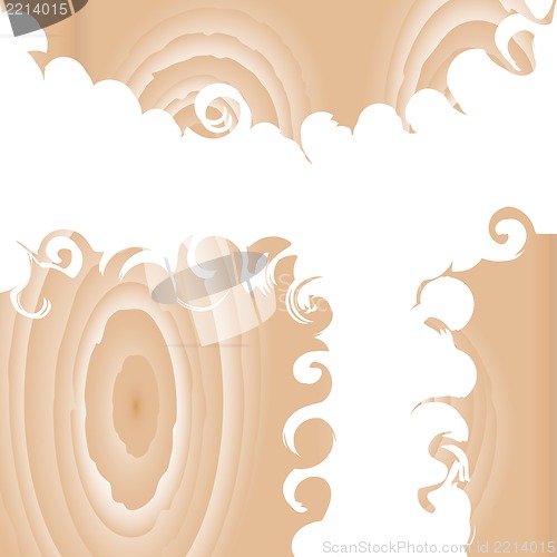 Image of Texture of wood background closeup