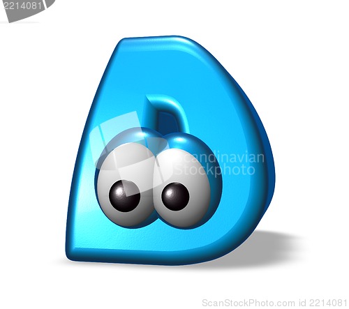Image of cartoon letter
