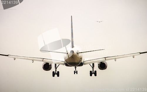 Image of Airplane in the sky