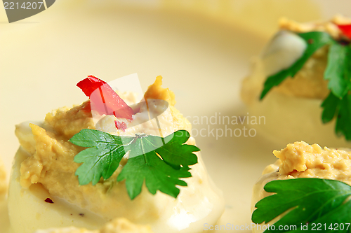 Image of eggs with mayonnaise