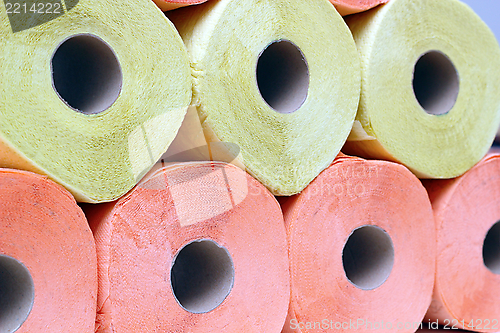 Image of stack of toilet paper