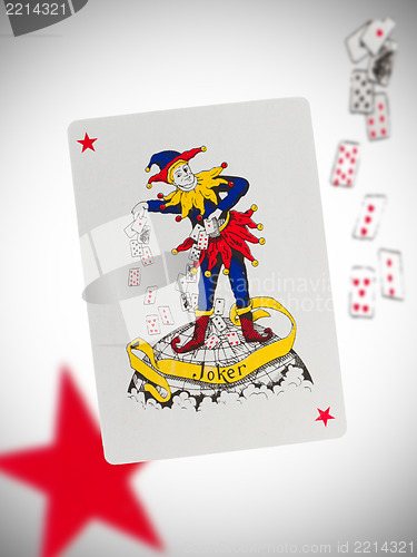 Image of Playing card, joker