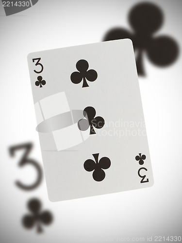 Image of Playing card, three