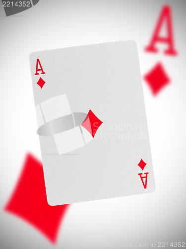 Image of Playing card, ace
