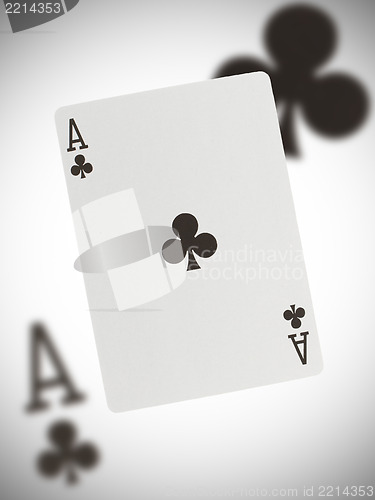 Image of Playing card, ace