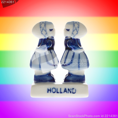 Image of Dutch souvenir as a symbol of Holland