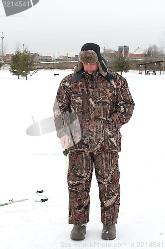 Image of Winter fishing.