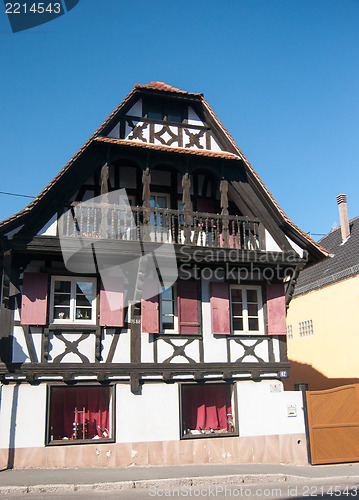 Image of Dambach la Ville Alsace town