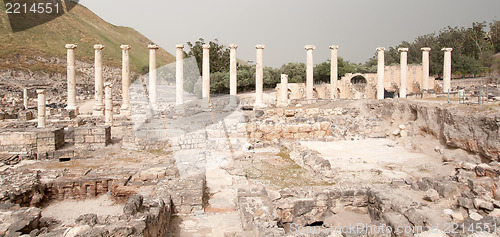 Image of Ancient ruins in Israel travel