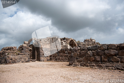 Image of Belvoir castle ruins in Galilee