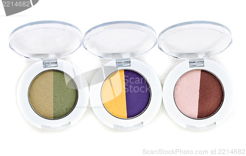 Image of set of three colored Purdy makeup