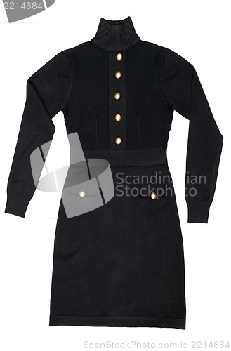 Image of women black dress