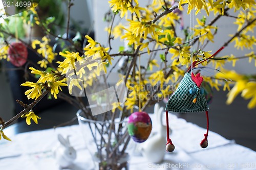 Image of colorful easter bouquet