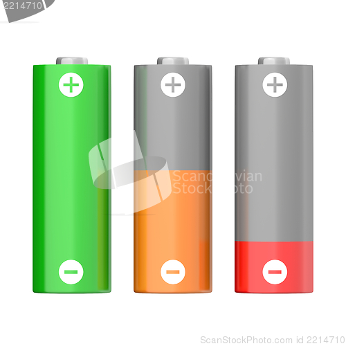 Image of Battery charging symbols