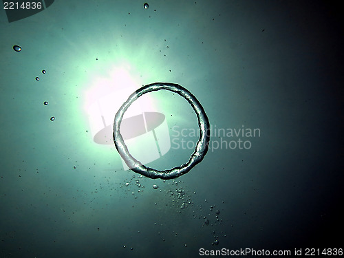 Image of diver air ring