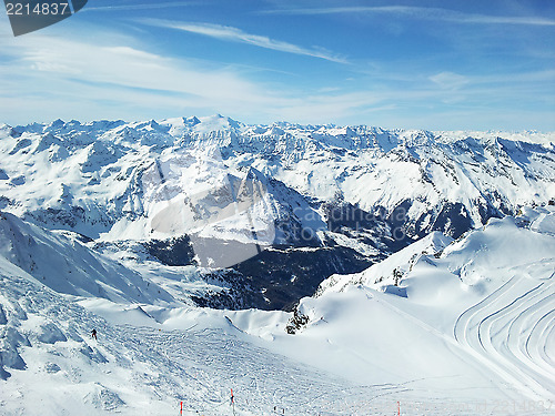 Image of skiing resort