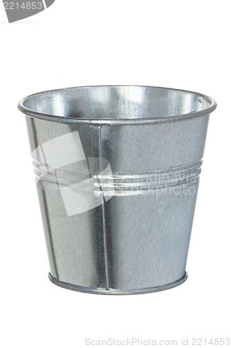 Image of Galvanized metal bucket
