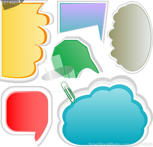 Image of Paper cloud bubble for speech