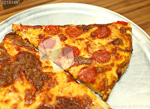 Image of Real pizza from restaurant