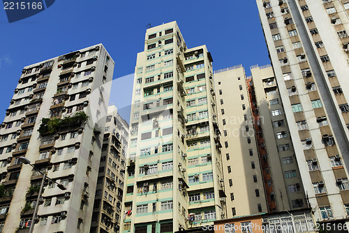 Image of Old apartments in Hong Kong