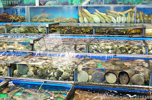 Image of Seafood market in Hong Kong