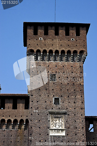 Image of old tower castle brick 