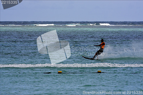 Image of skiing in the ocean