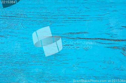 Image of Wooden board painted in blue