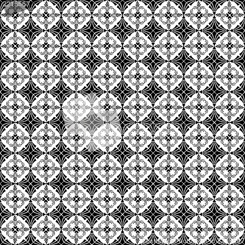 Image of seamless floral pattern