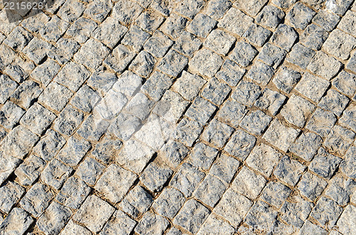 Image of part of a concrete pavement