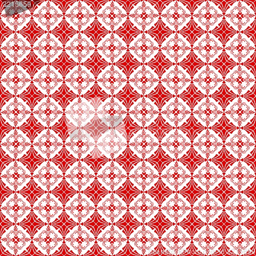 Image of seamless floral pattern