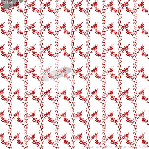 Image of seamless floral pattern