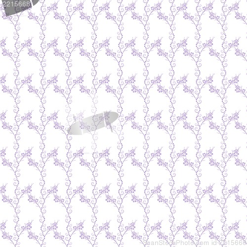 Image of seamless floral pattern