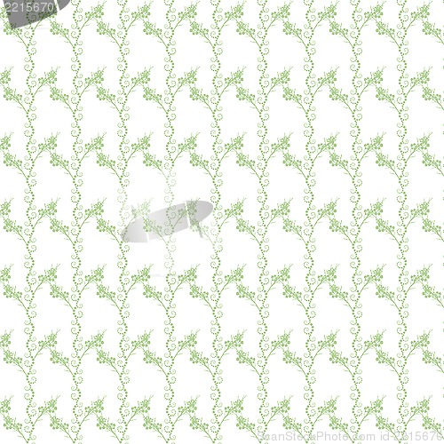 Image of seamless floral pattern