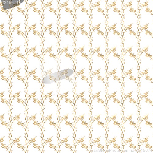Image of seamless floral pattern