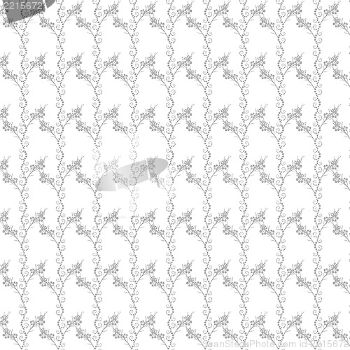 Image of seamless floral pattern