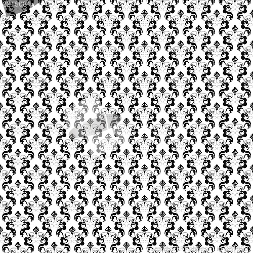 Image of seamless floral pattern