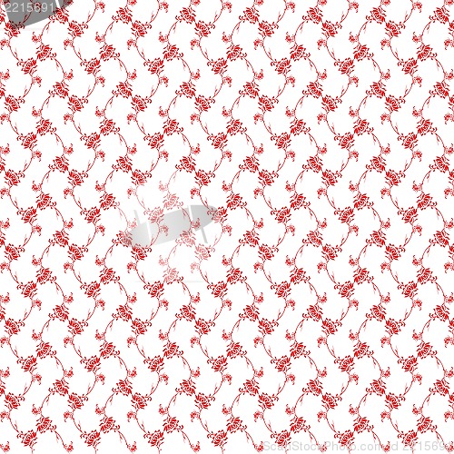 Image of seamless floral pattern