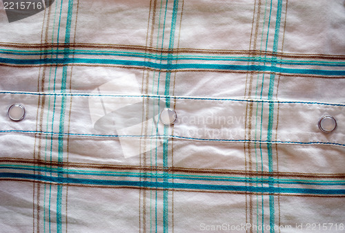 Image of fabric square shape glossy glass buttons backdrop 