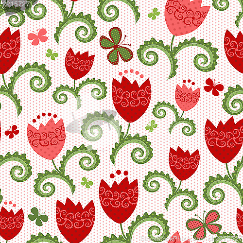 Image of Spring seamless pattern