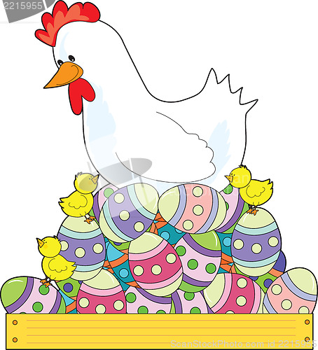 Image of Chicken Easter Eggs