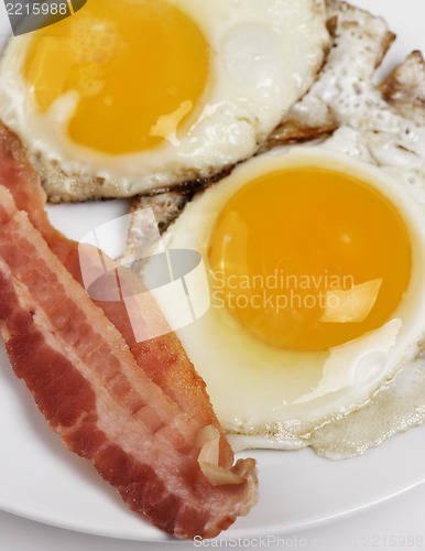 Image of Fried Eggs And Bacon