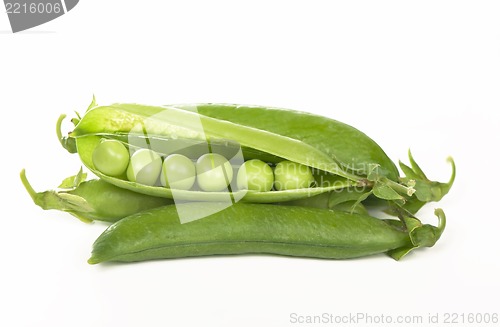Image of Green peas in stryuchka