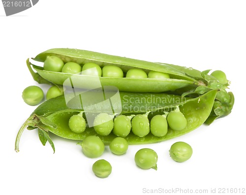 Image of Green peas in stryuchka