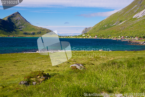 Image of Norwegian fjord