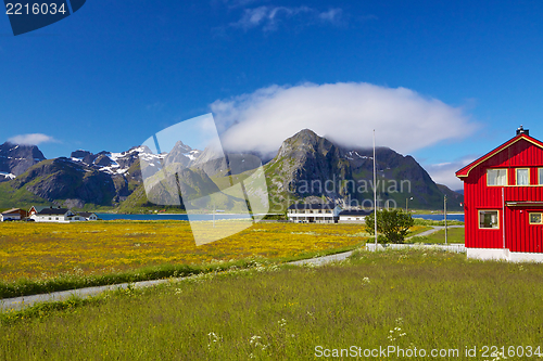 Image of Lofoten islands in Norway