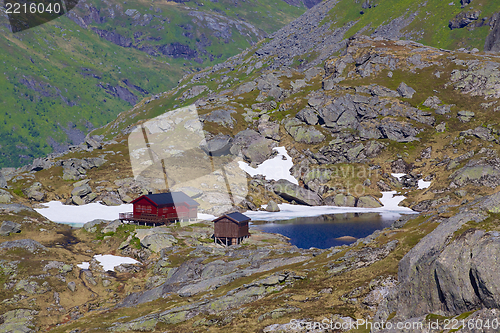 Image of Norwegian mountain hut